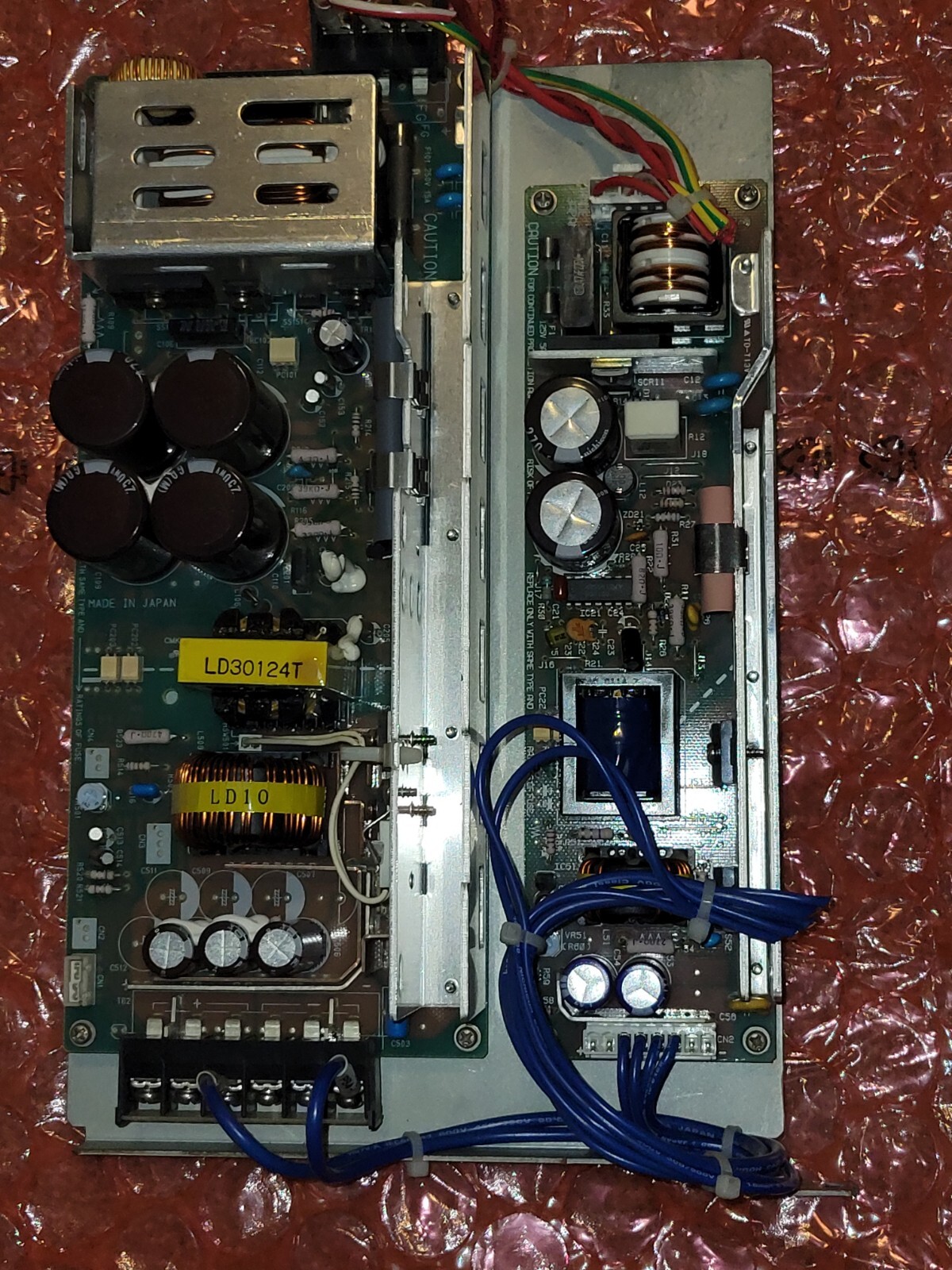 Juki KE-2010L Cosel LCA100S-12 12V 8.5A, Cosel LDA300W-24 24V 14A Power Supplies