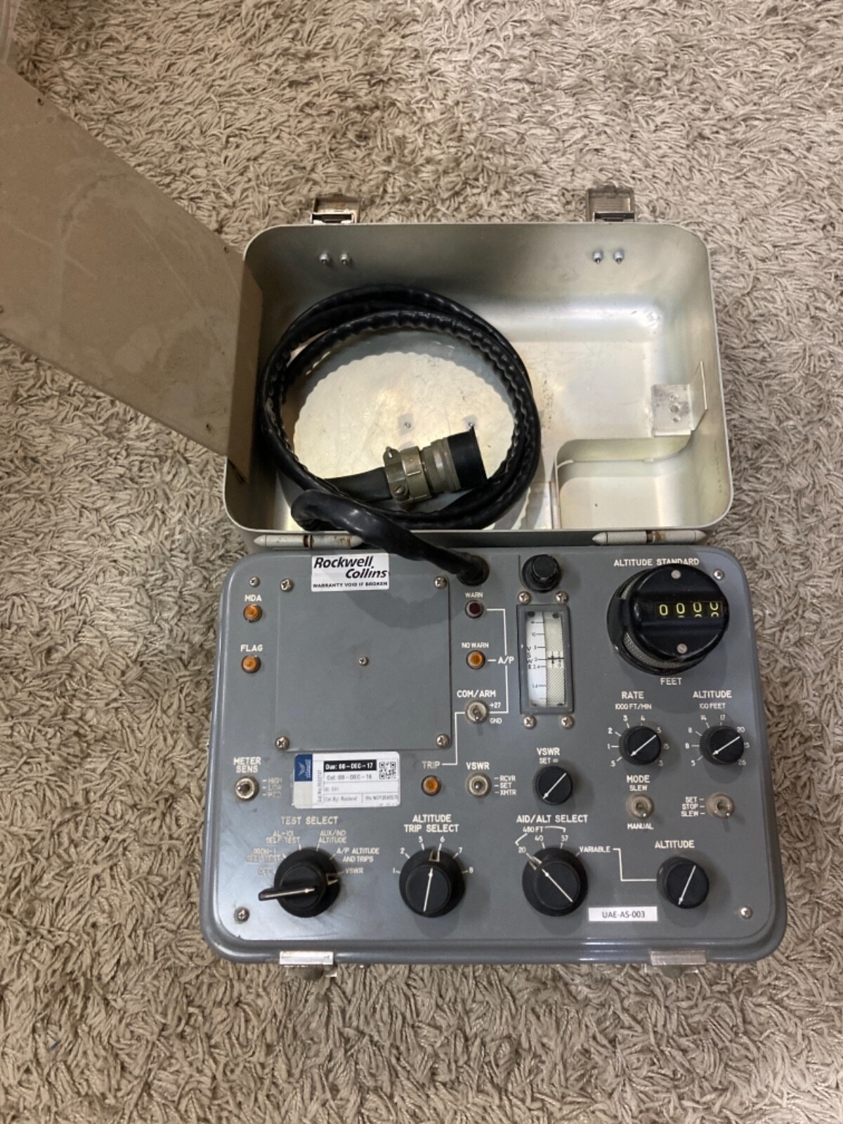 ROCKWELL COLLINS 980N-1 ALTIMETER TEST SET