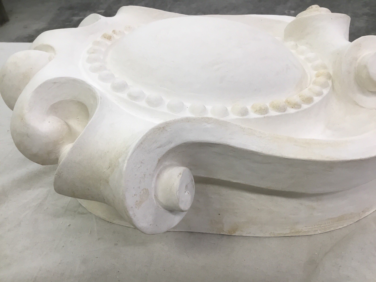 Architectural Shield Mold For Concrete And Plaster