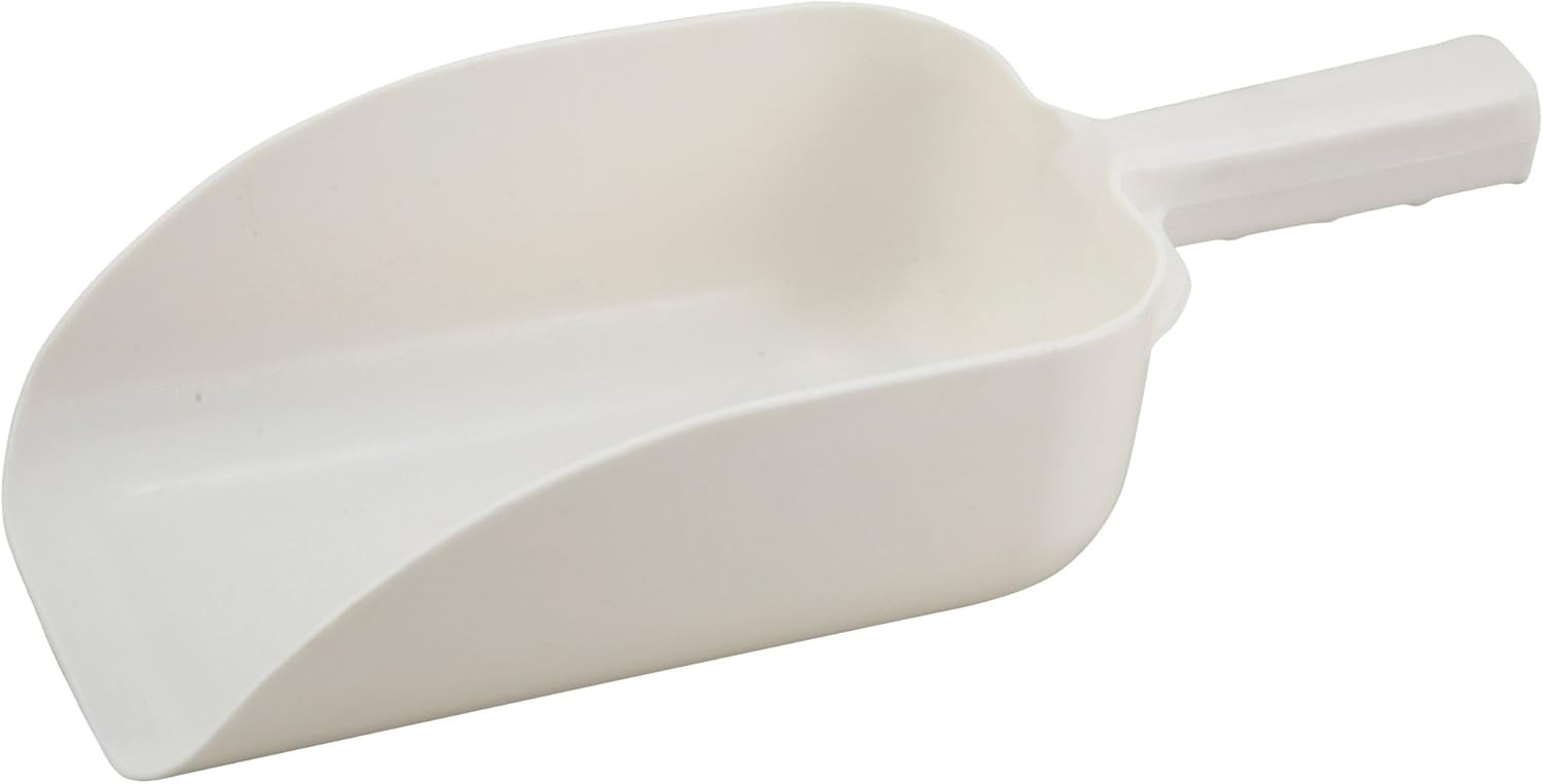 Plastic Scoop, White