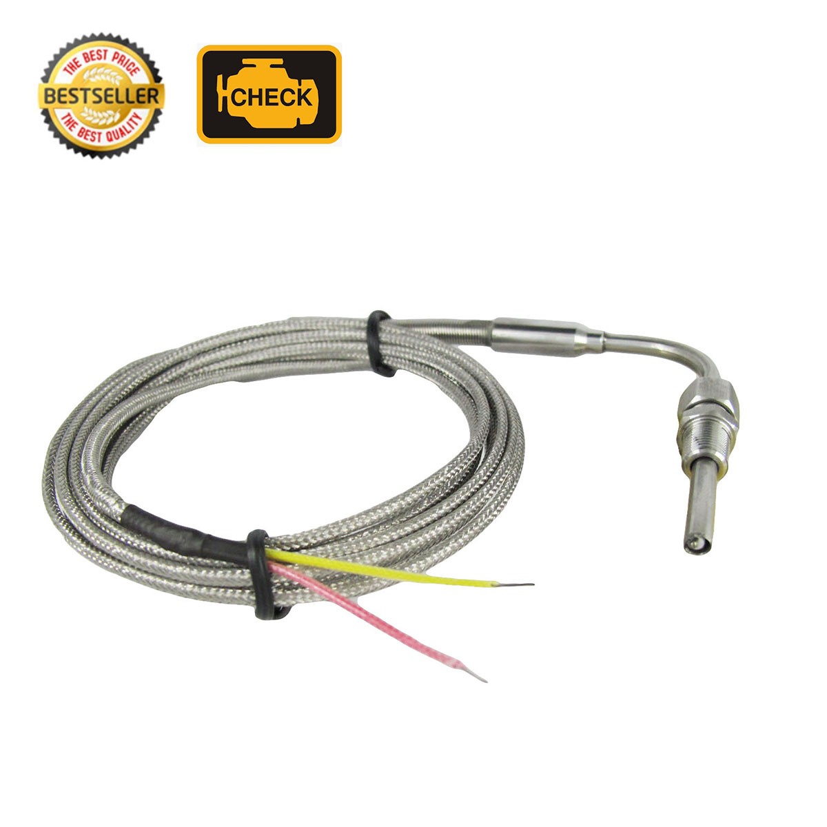 Fast Response Exposed Tip EGT Sensors for Exhaust Gas Temperature with Bare Ends