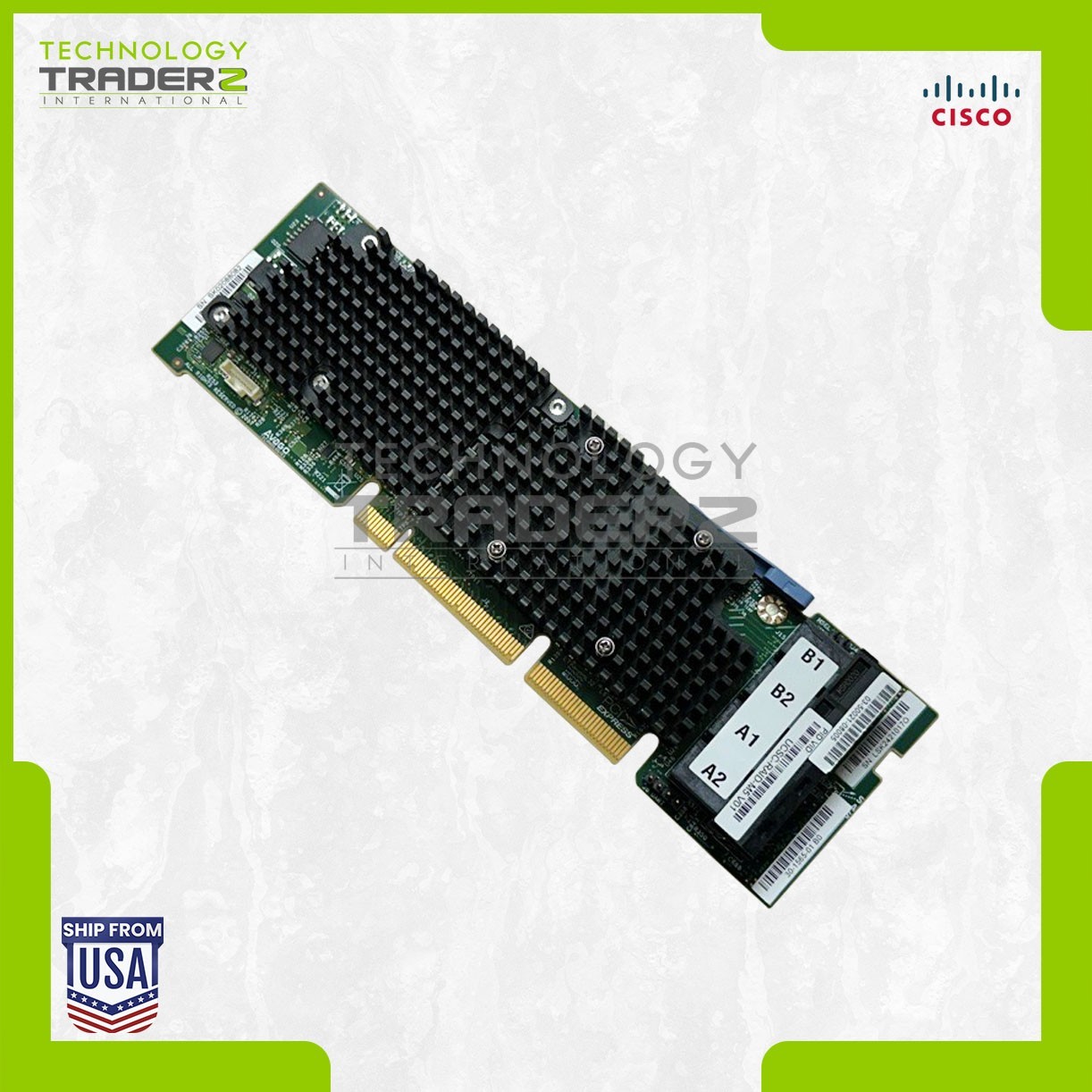 UCSC-RAID-M5 V01 Cisco UCS C240 M5 12Gbps SAS Modular RAID Controller 30-1565-01
