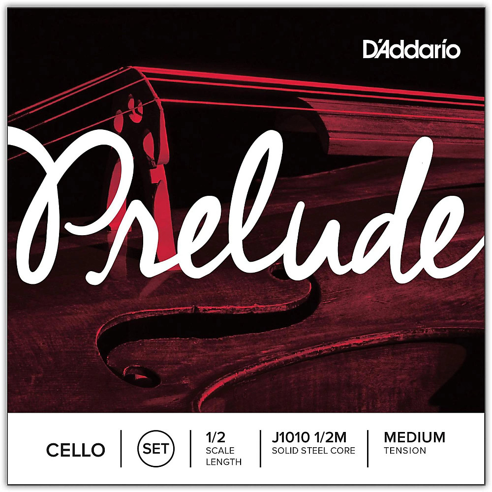 D'Addario Prelude Cello String Set 1/2 Size