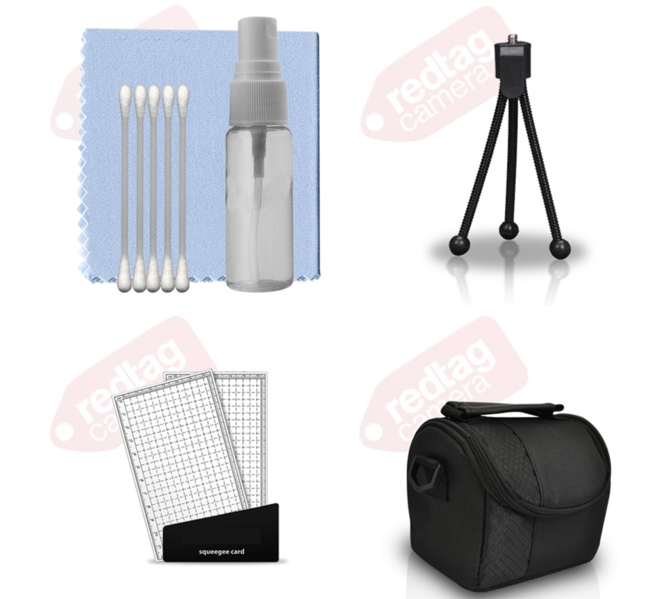 Camera Accessory Kit Case, Tripod, Clean Kit, Case And Screen protectors