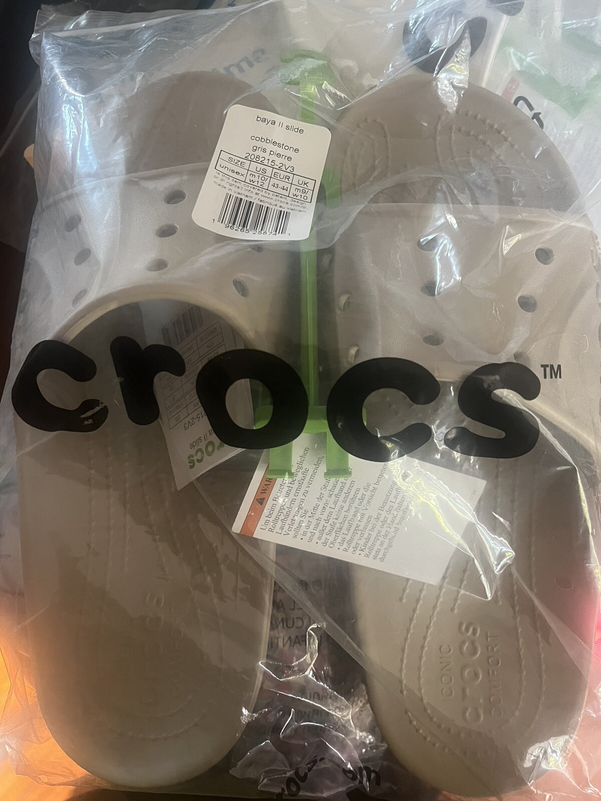 Crocs Men's and Women's Sandals - Baya II Slides, Waterproof Shower Shoes