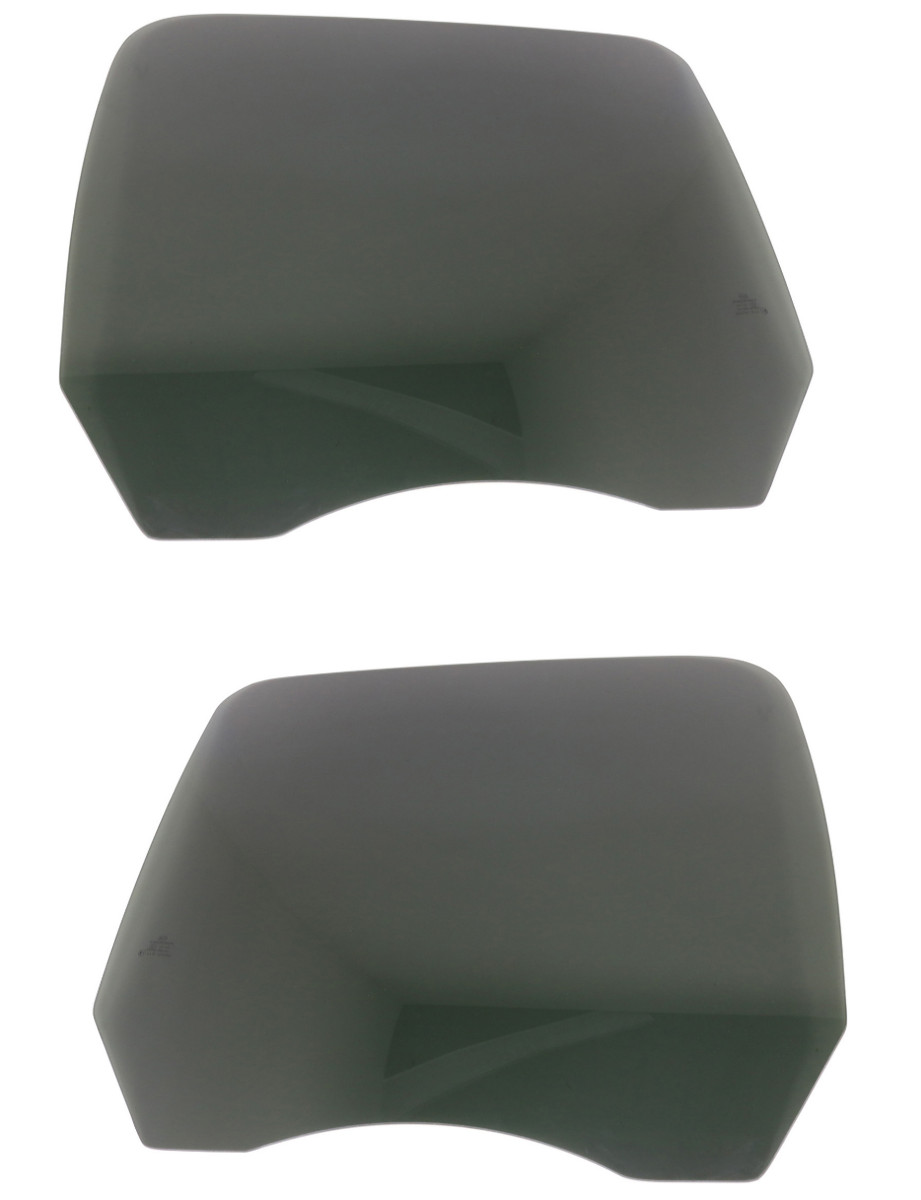 Fits SILVERADO/SIERRA 07-14 REAR DOOR GLASS RH AND LH, Gray Tint Privacy, Crew C