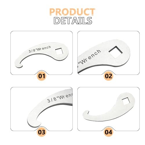 3/8" Drive Preload Spanner Wrench,adjustable spanner wrench,Suspension Shock