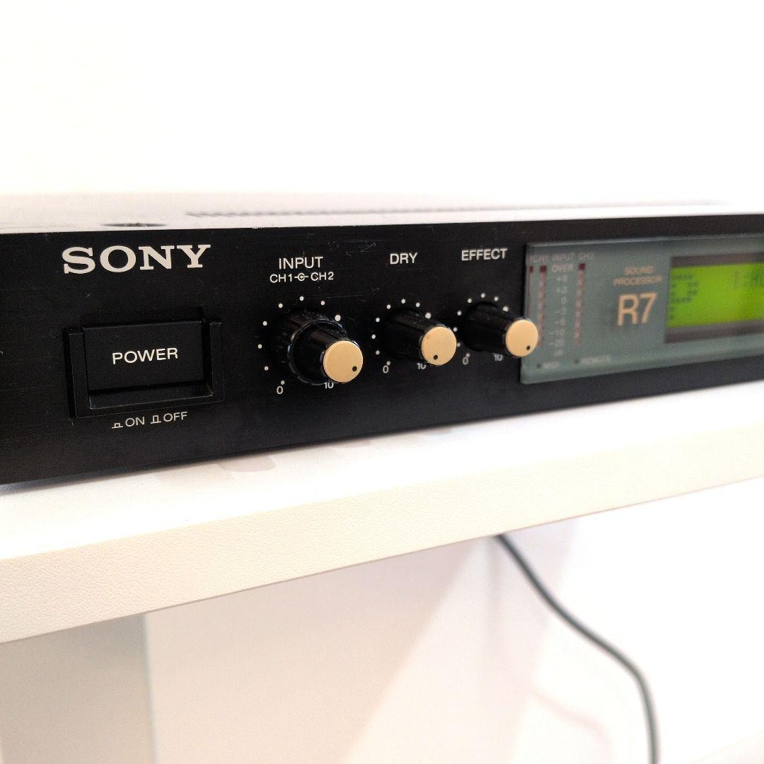 SONY DPS-R7 Digital Reverb Delay Processor Tested Working Made in Japan