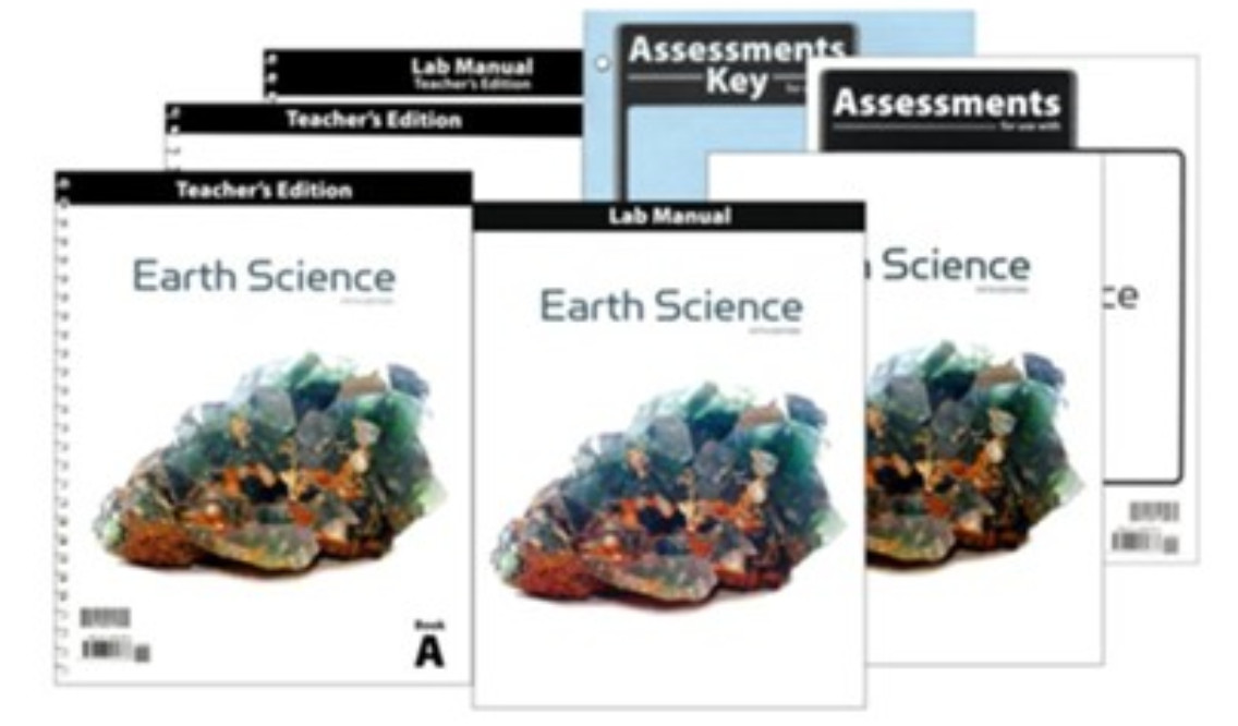 NEW BJU 8th grade 8 EARTH SCIENCE Complete Subject Kit 5th ed CURRENT Box Set