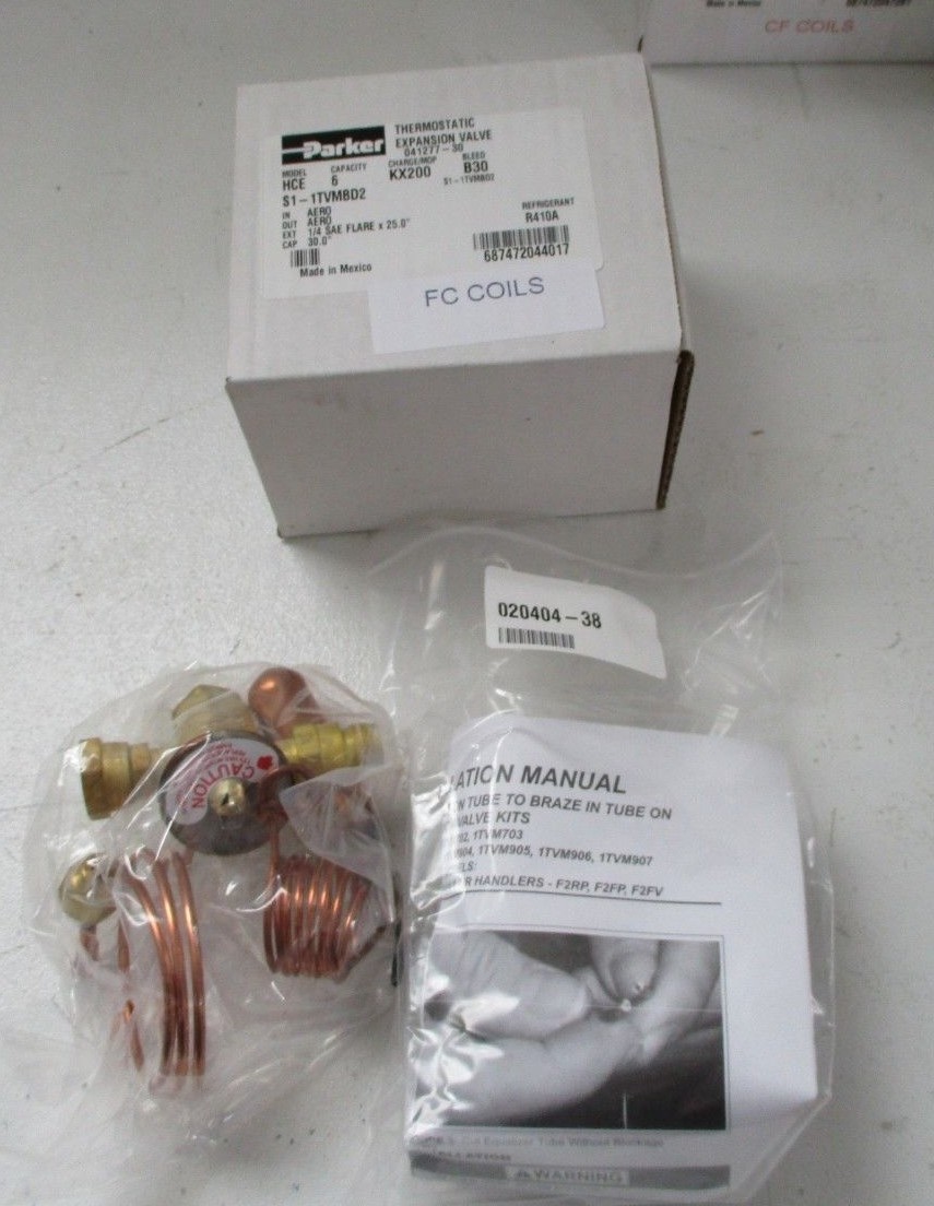 NEW PARKER Thermostatic Expansion Valve HCE 041277-30 1TVMBD2 FREE SHIPPING