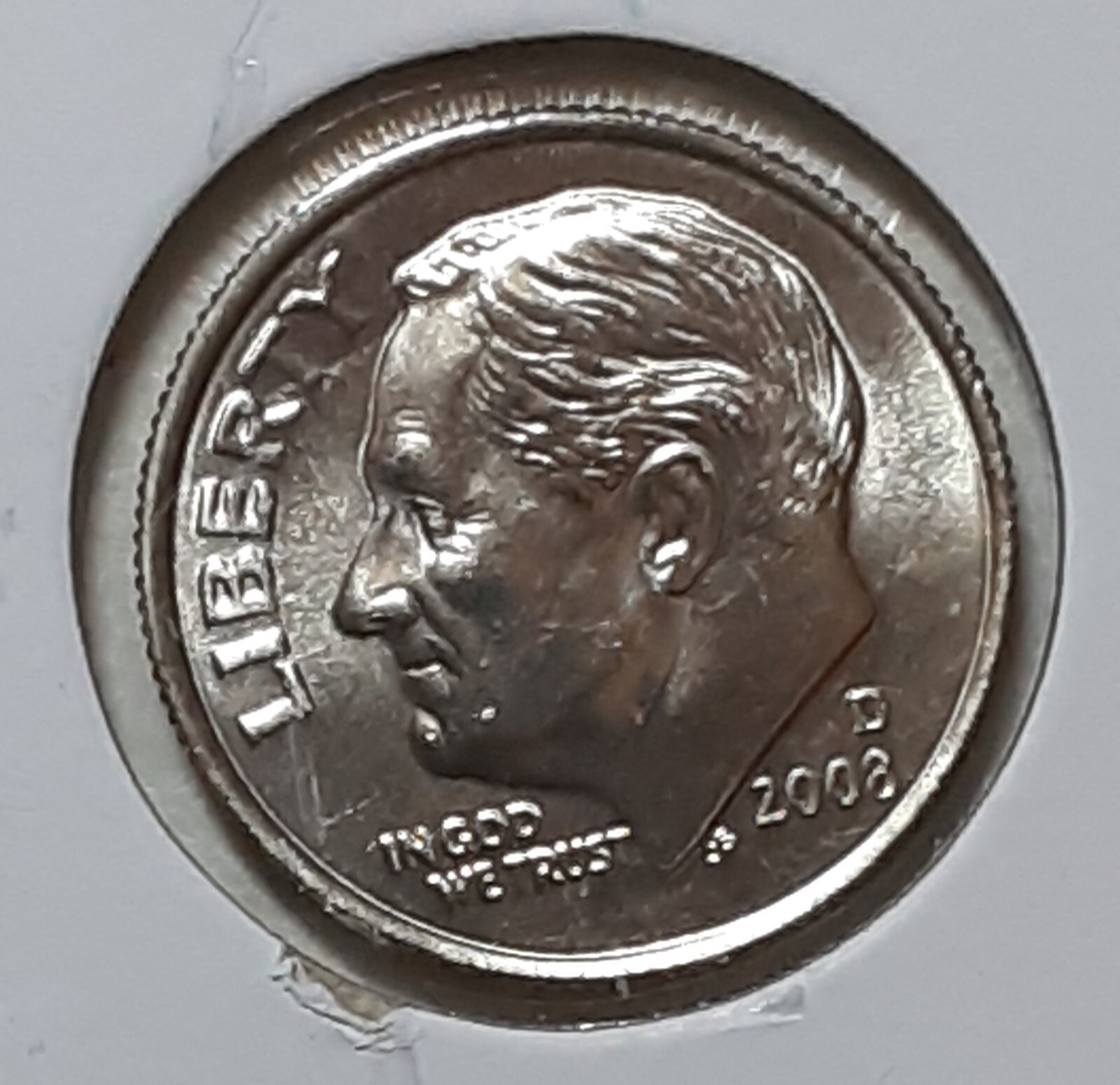 2008 Roosevelt Dime  D - BU - Uncirculated