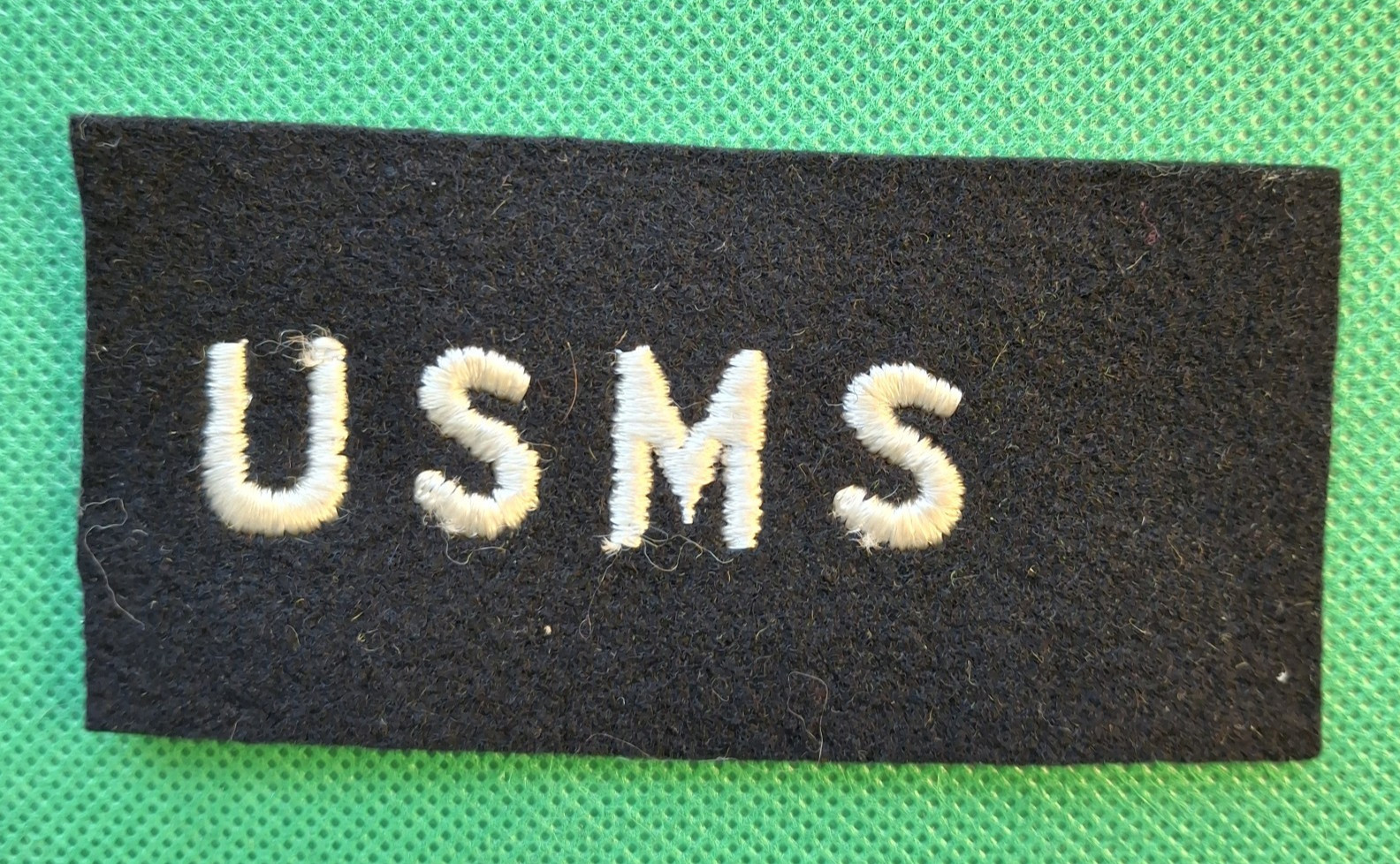 US Maritime Service Branch Uniform Tag/ Patch