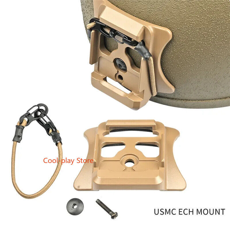 New Night Vision Mounting Base NVG Mount Adapter Alloy Material for ECH ACH MICH