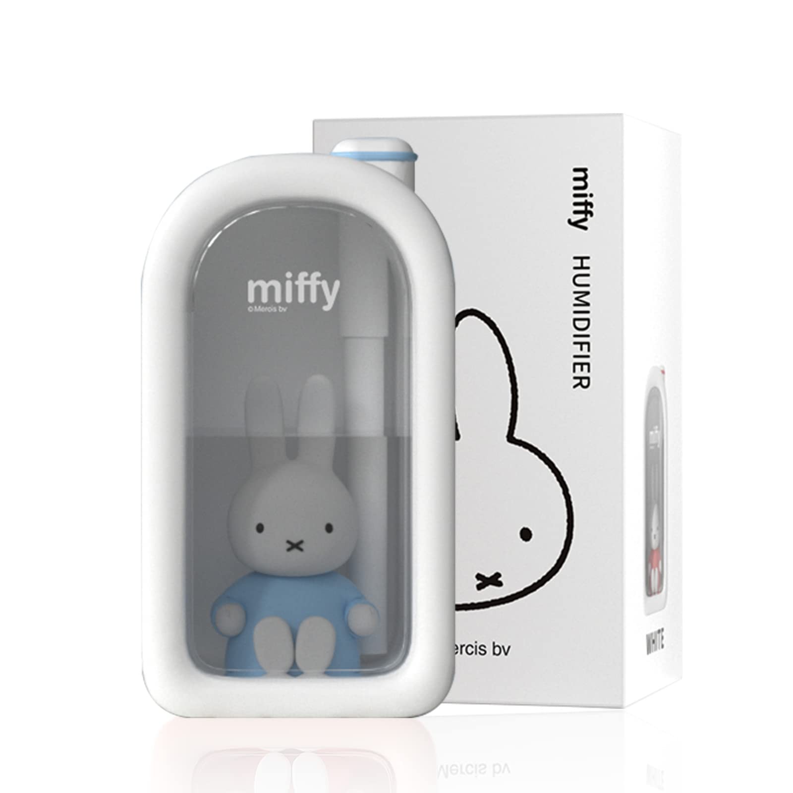 Mipow Miffy Cool Mist Humidifier 380ml Ultrasonic Mini Night Light Blue