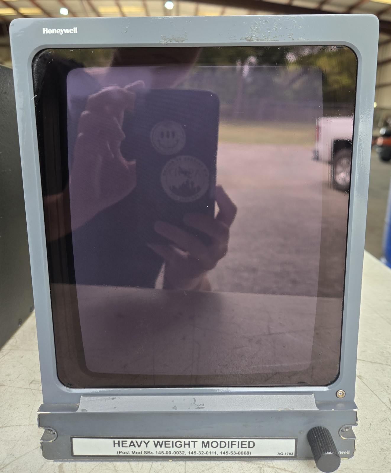 Honeywell Display Unit DU-870 PN 7014300-901 w/ Mods