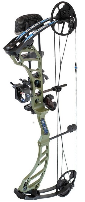 *BOW ONLY* Quest Centec NXT - 45# - Green - RH