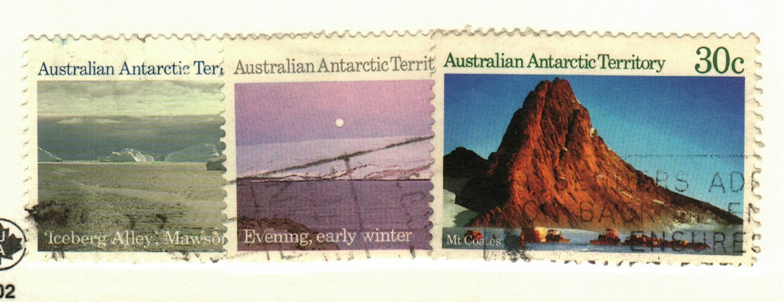 Australian Antarctic Territory #L66-8 used landscapes