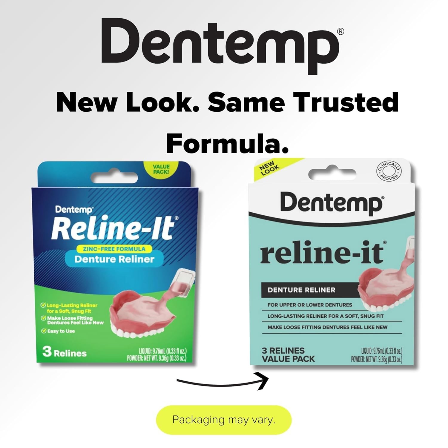 Denture Reline Kit Value Pack Advanced Formula