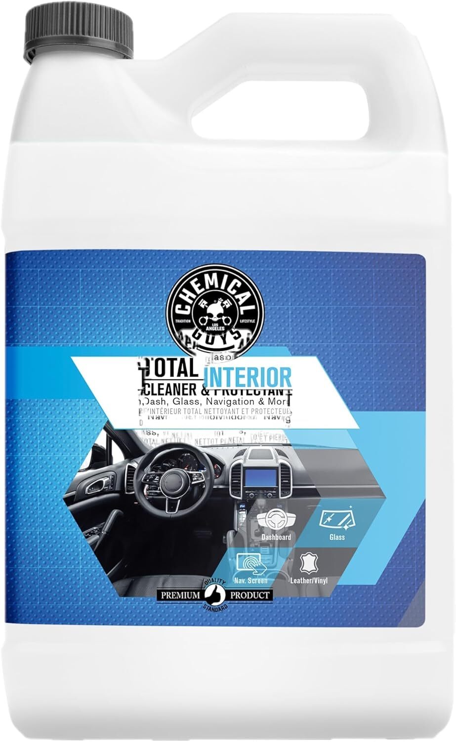 Chemical Guys SPI220 Total Interior Cleaner and Protectant, Safe for Cars,