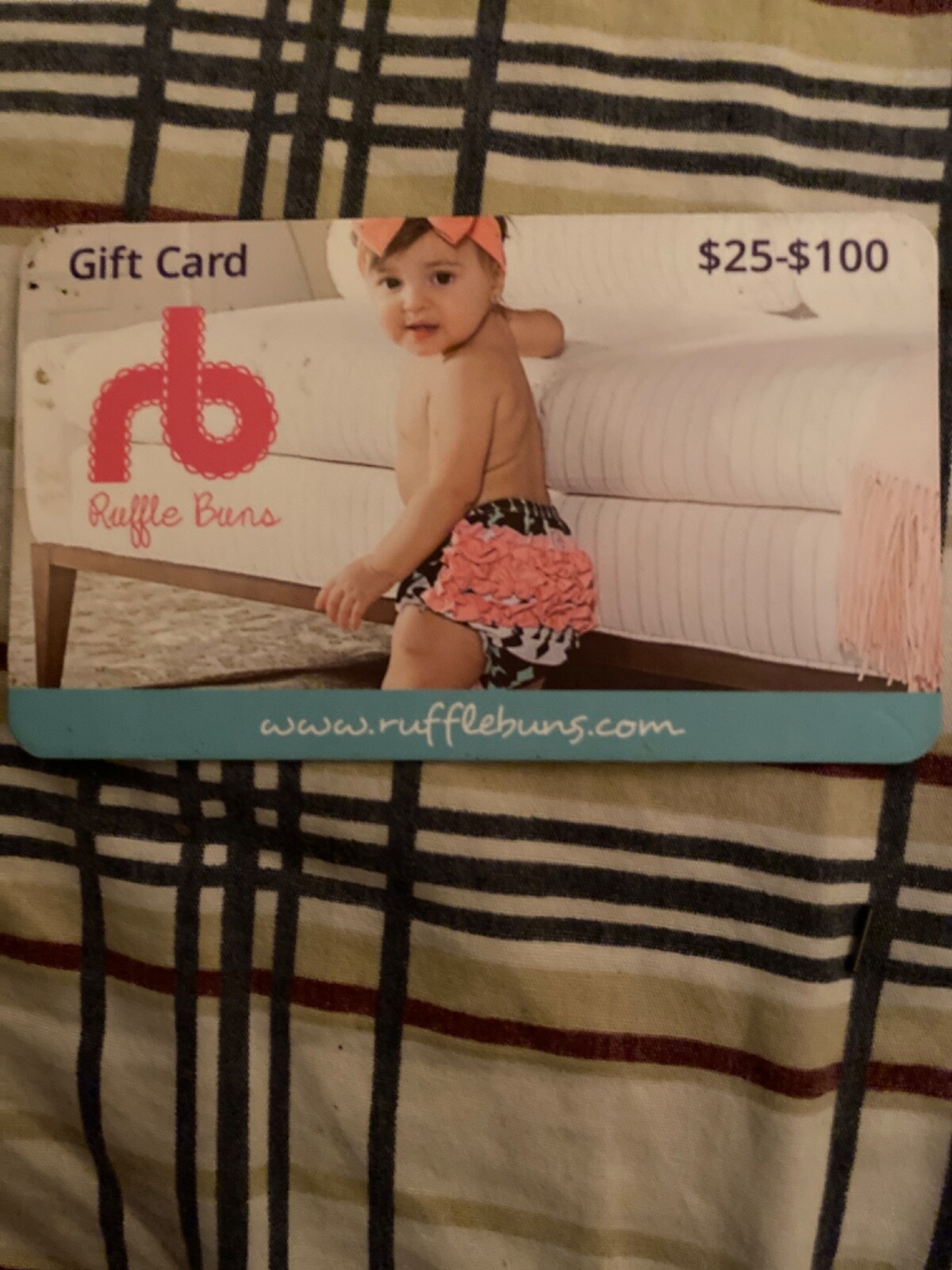 Ruffle Buns Gift Card $60 looking for no less then $40