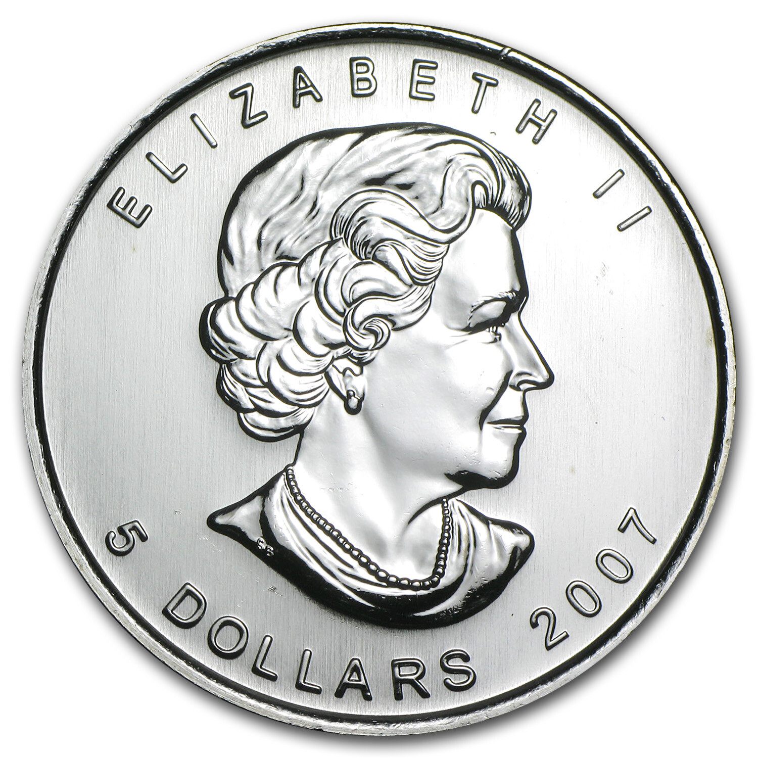 2007 Canada 1 oz Silver Maple Leaf BU