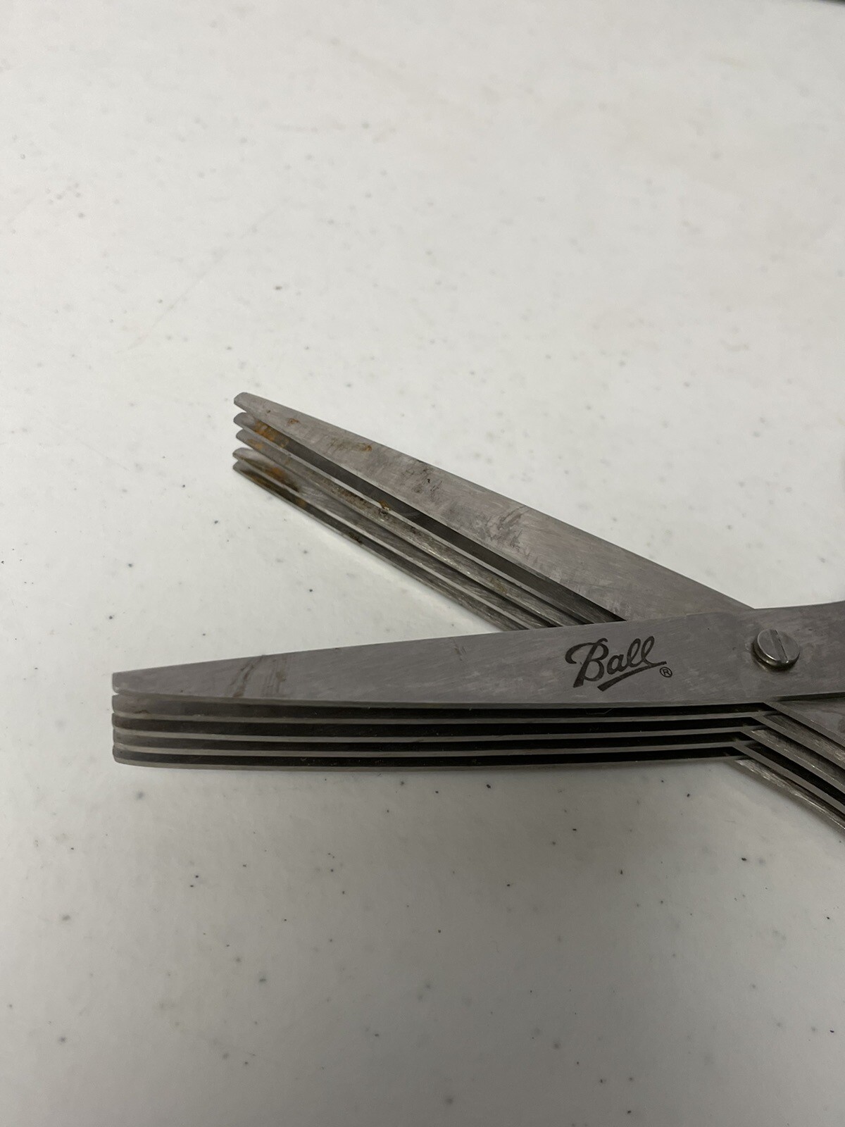 Jarden Ball 3 Blade Kitchen Herb Scissors Pre Owned Good Condition