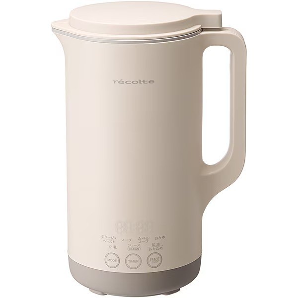 Recolte RSY-3 Auto Cooking Pot Large 800ml Soup Maker Soy Milk Machine NEW