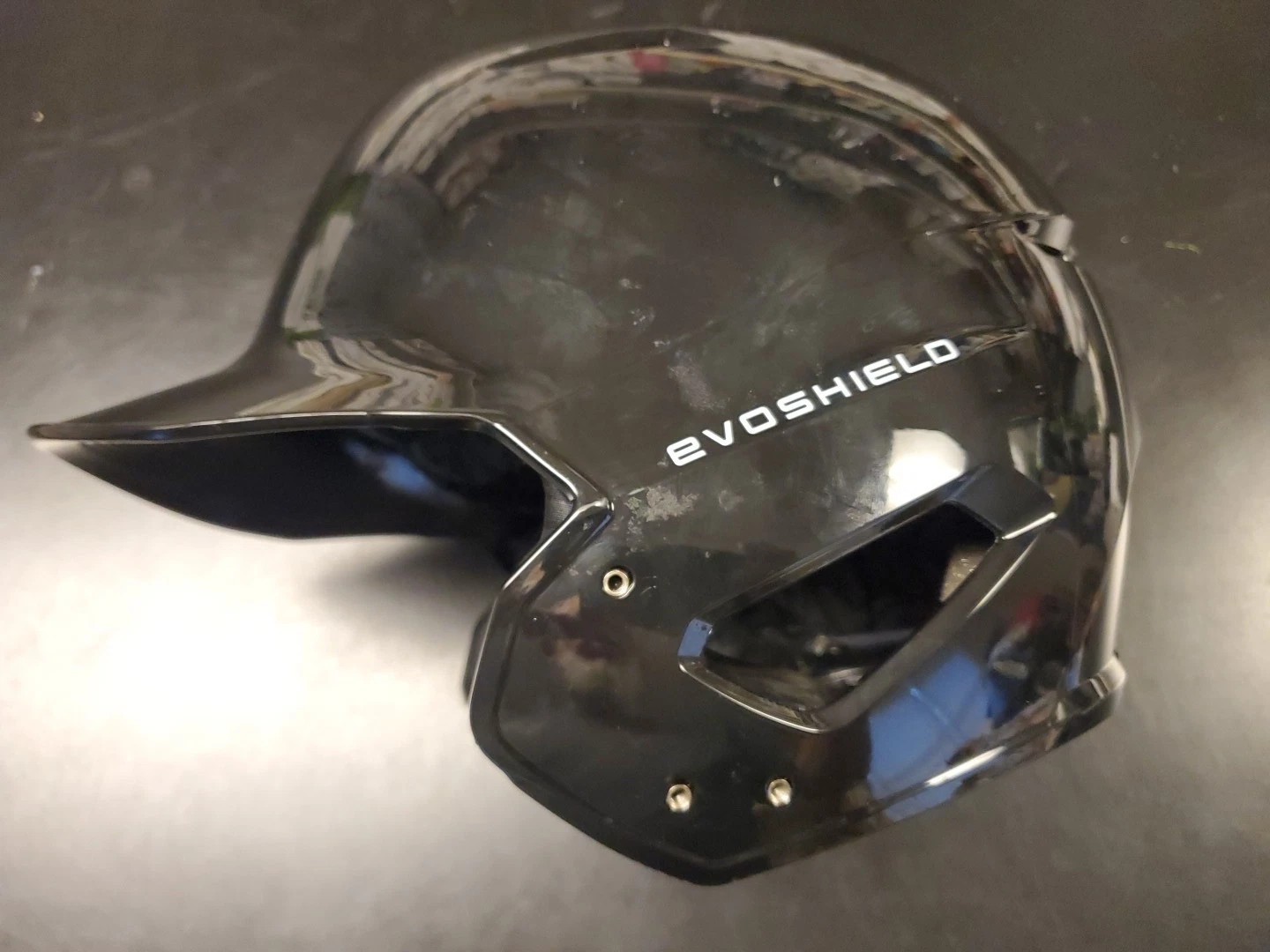 EvoShield WB5725801ML Batting Helmet Black – Baseball Softball SIZE ML