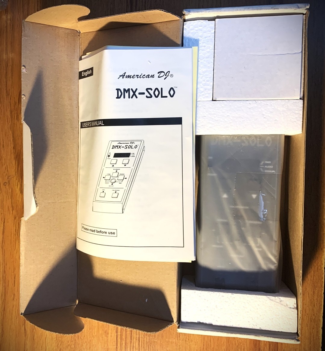 American DJ DMX-SOLO DMX Controller (NOS) (NIB) !