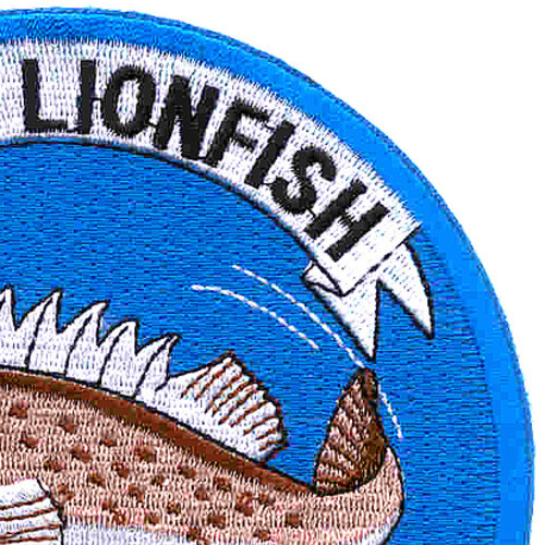 USS Lionfish SS-298 Dessel Electric Submarine Version Small Patch