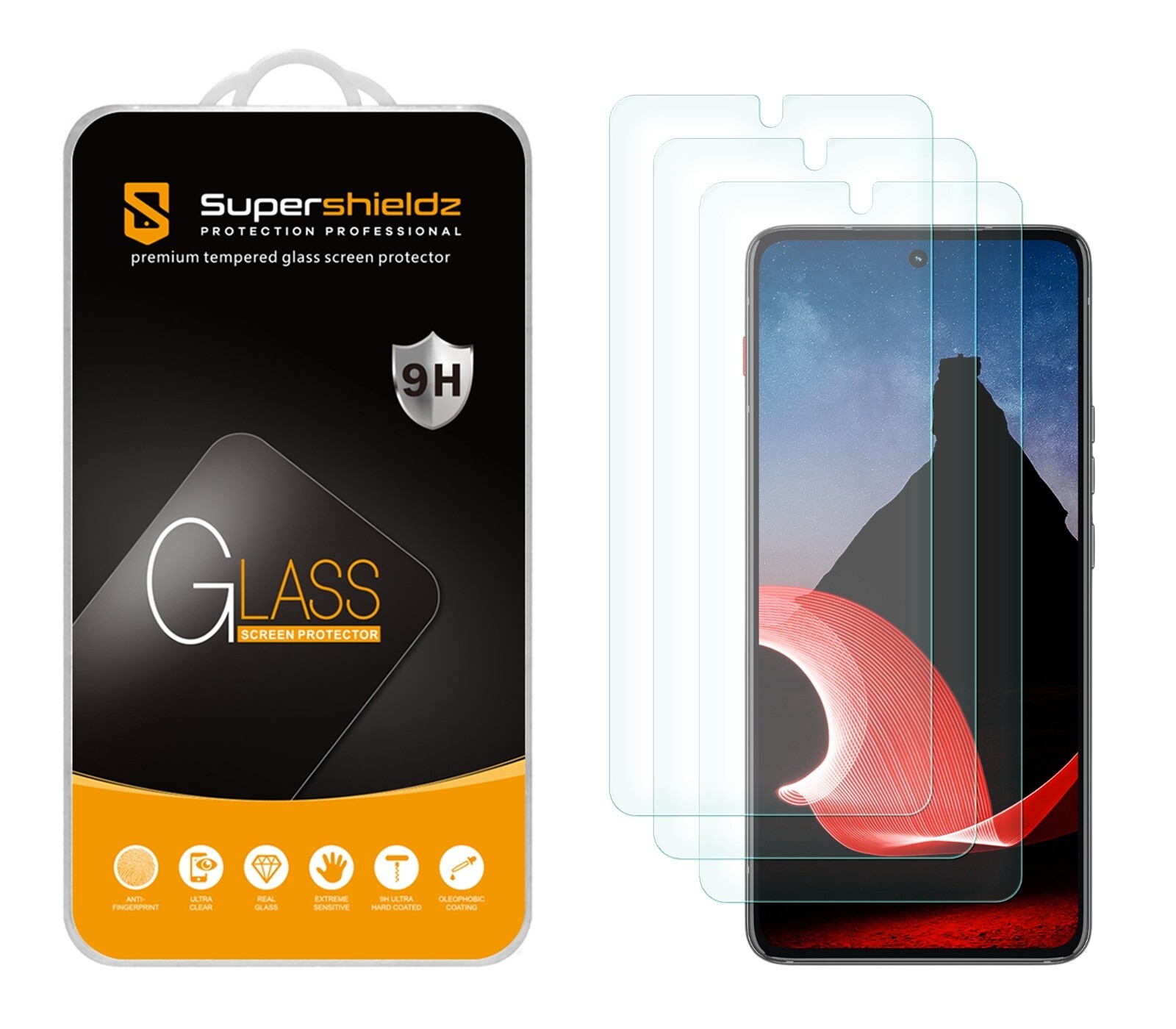 3X Supershieldz Tempered Glass Screen Protector for Lenovo ThinkPhone