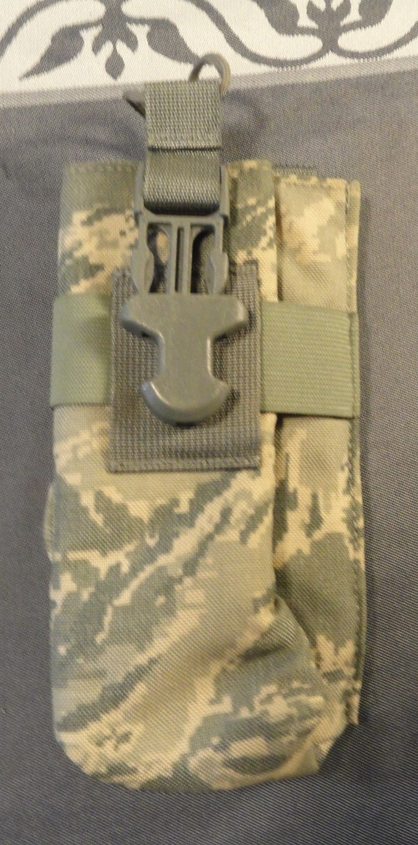 New USAF Air Force Radio MBITR Tactical Radio MOLLE Pouch Pocket ABU Camouflage
