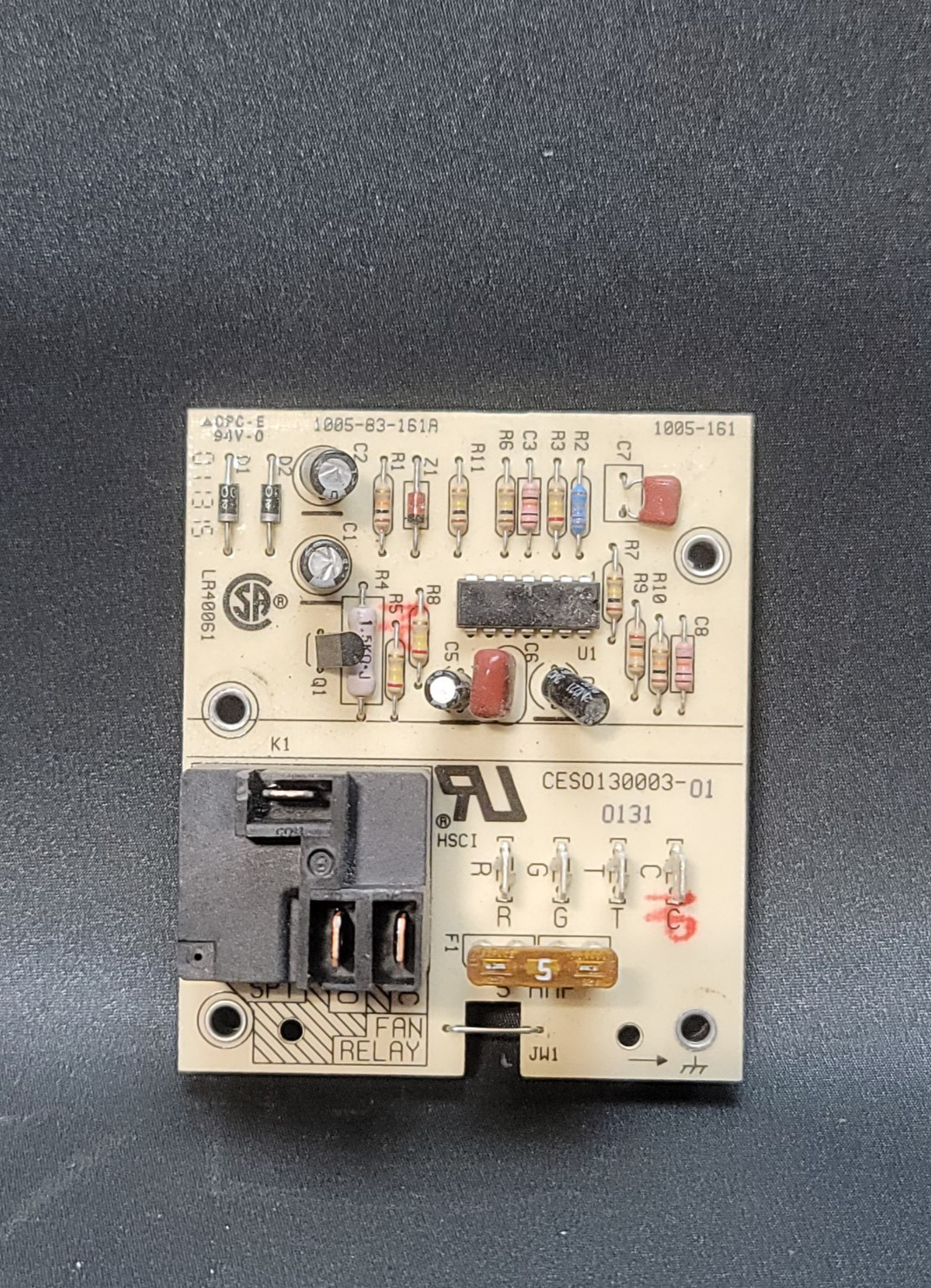 Carrier Bryant Payne CES0130003-01 1005-161 Fan Control Circuit Board
