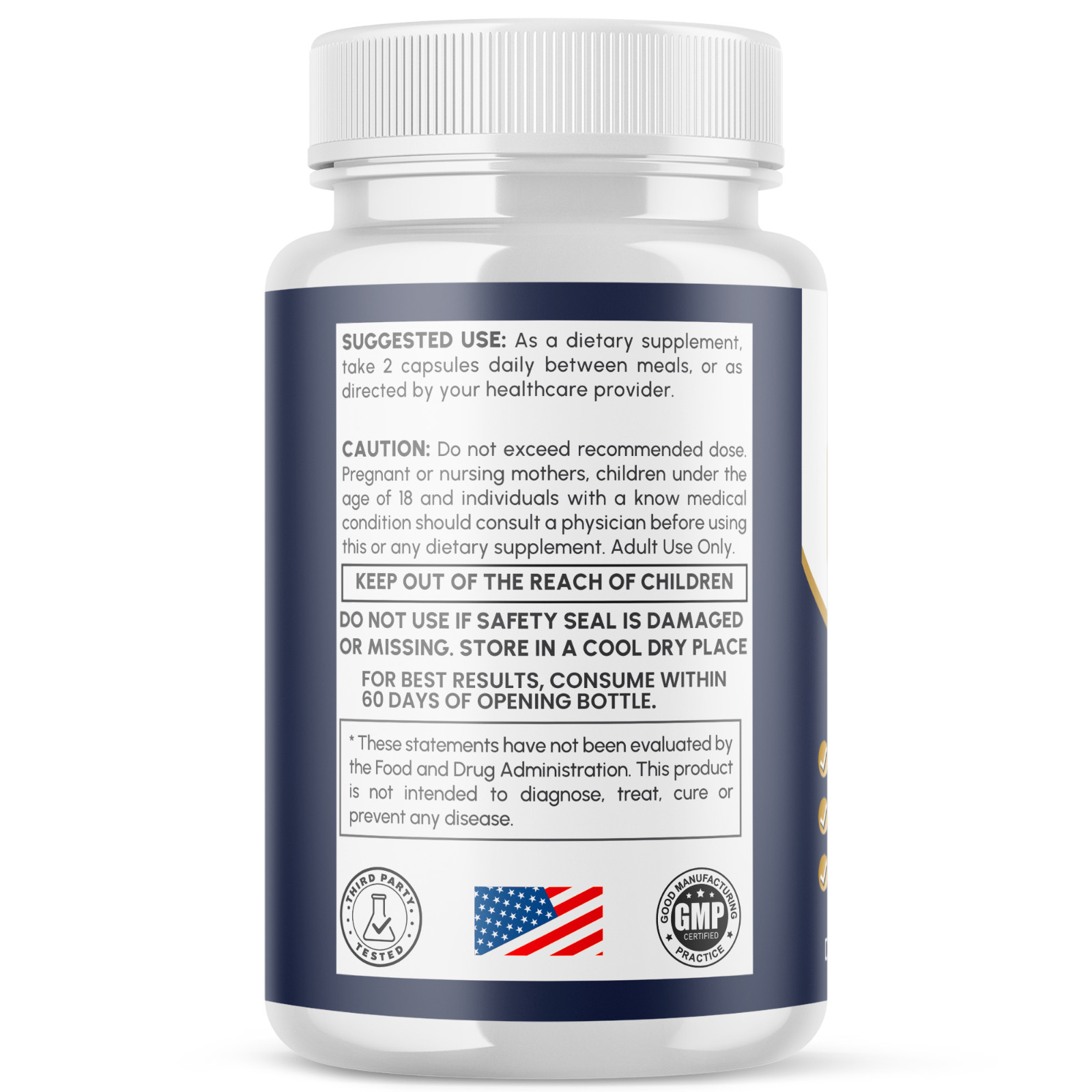 (2 Pack) MemoPryl Advanced Nootropic Brain Support Max Supplement 120 Capsules