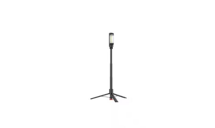 HUSKY 800 Lumen LED Rechargeable Detachable Tripod Work Light NEW