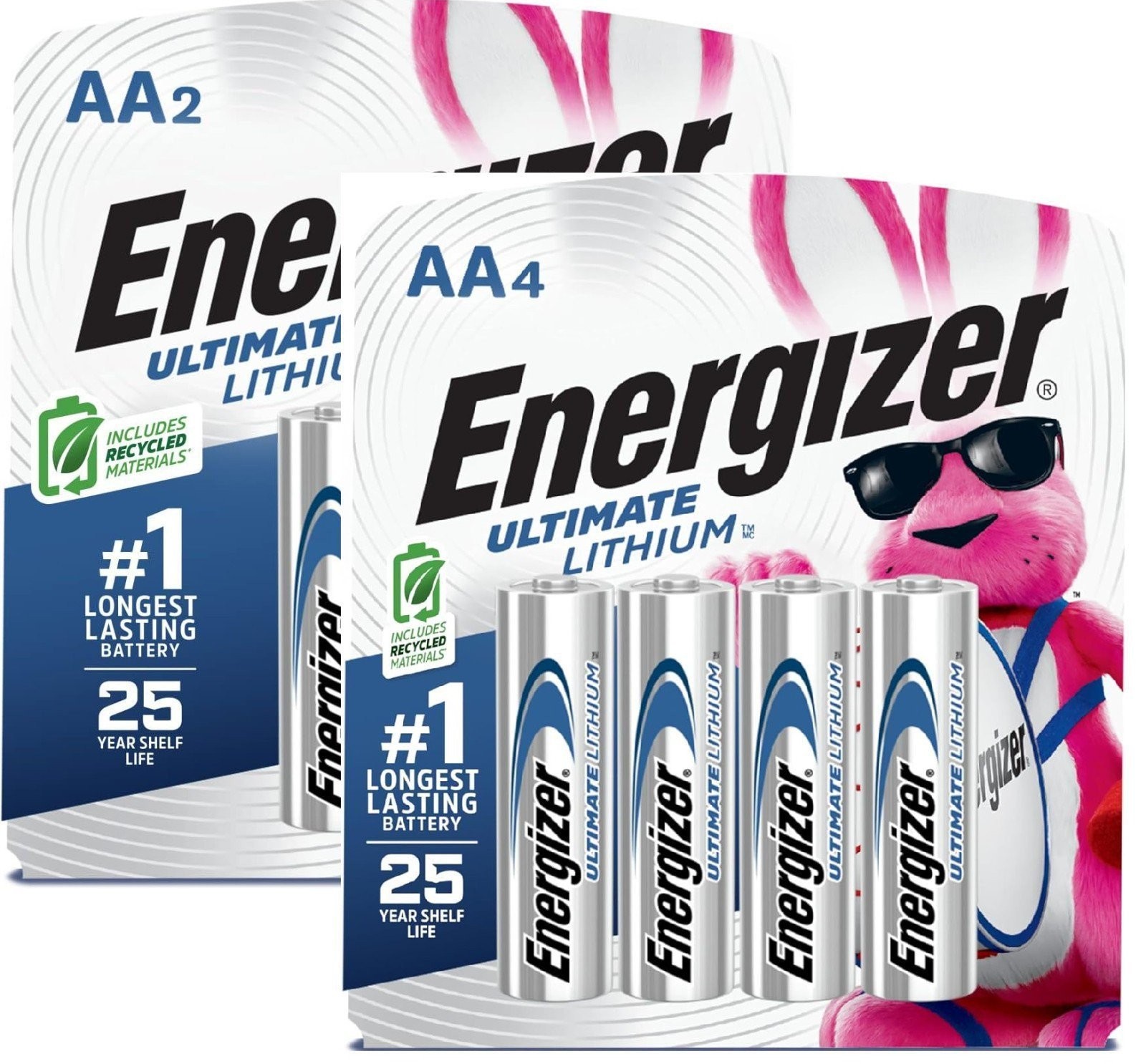 6 Energizer L91BP4 Ultimate Lithium AA Battery EXP 2050 or BETTER