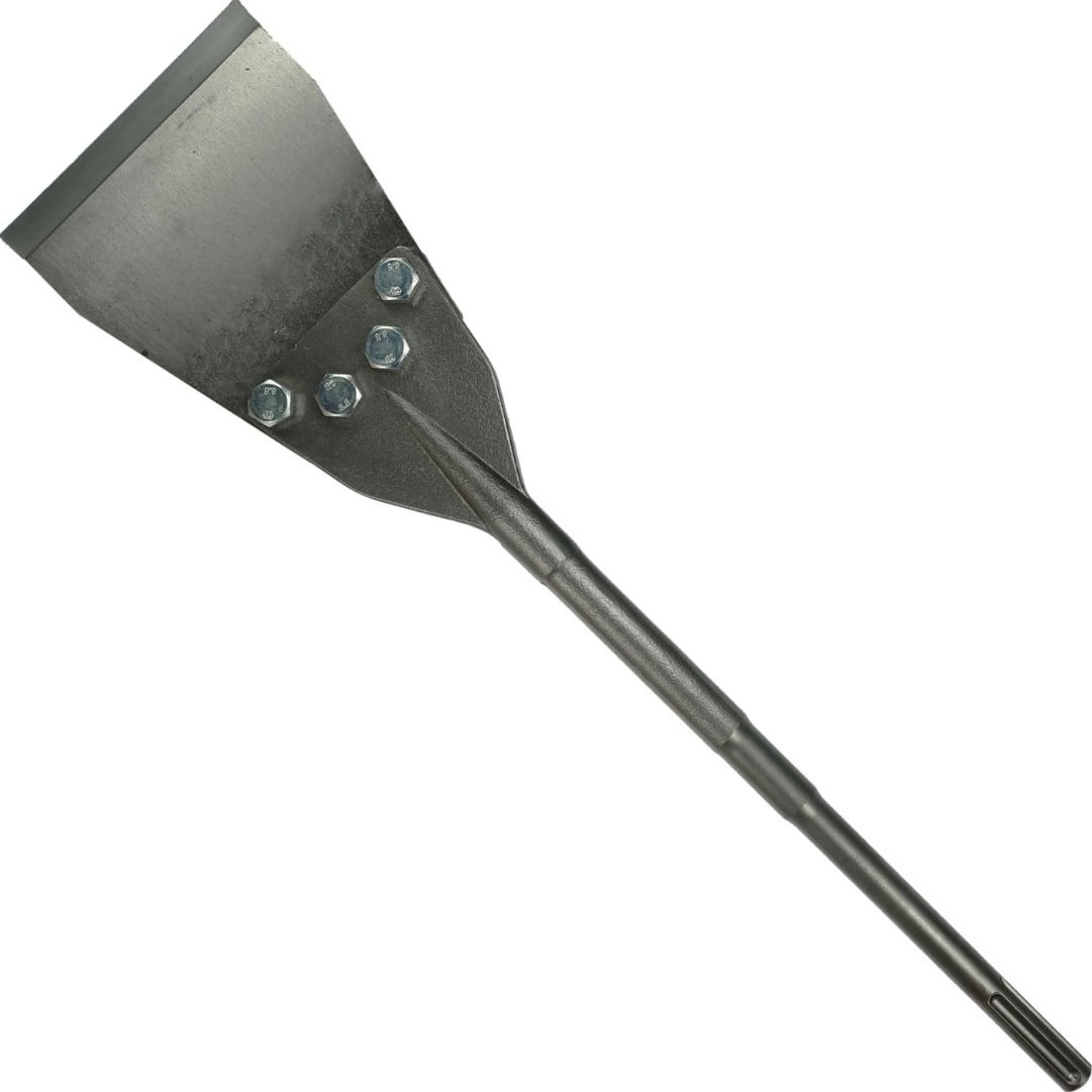 Diablo SDS-Max Floor Scraper with Steel Body for Demoing Linoleum, Laminate, Etc