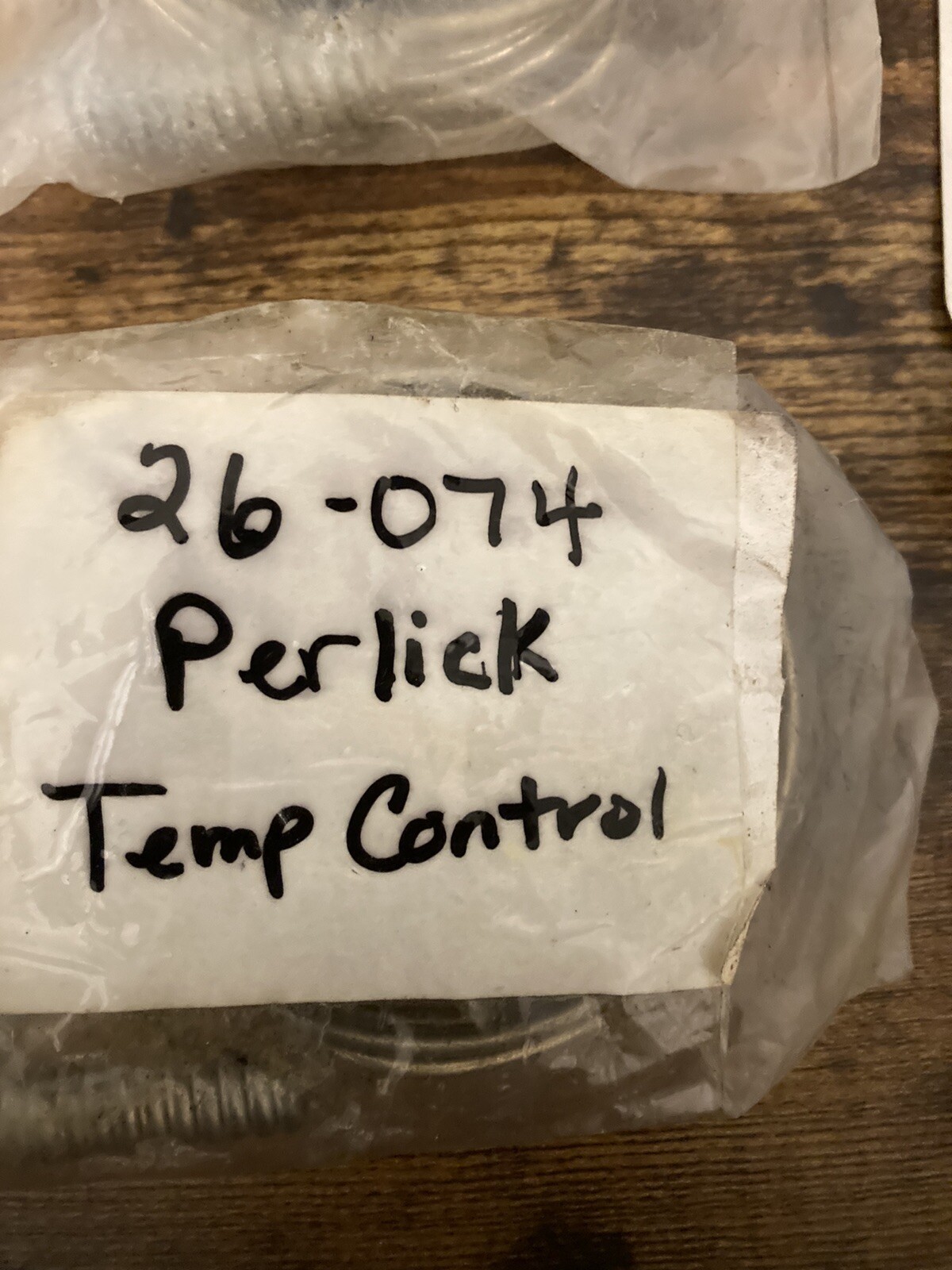 26-074 Perlick Temp Control