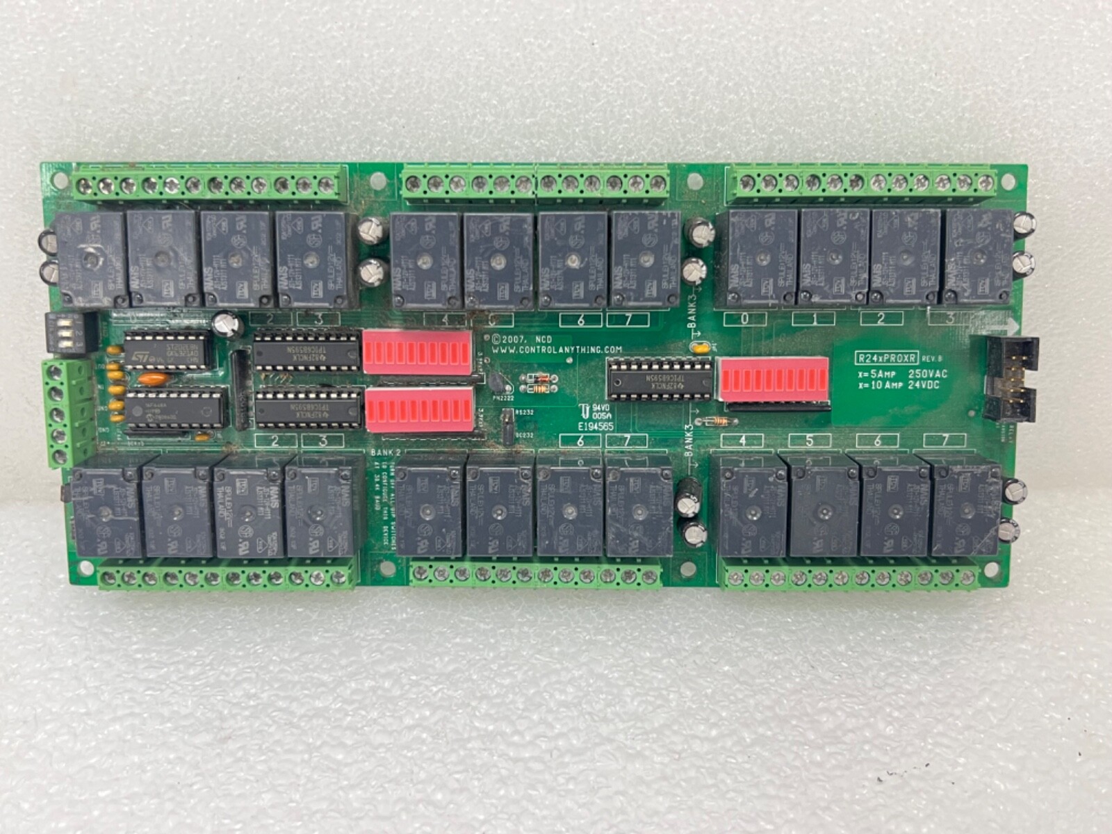 National Control Devices | NCD R24xPROXR Industrial Relay Controller Board