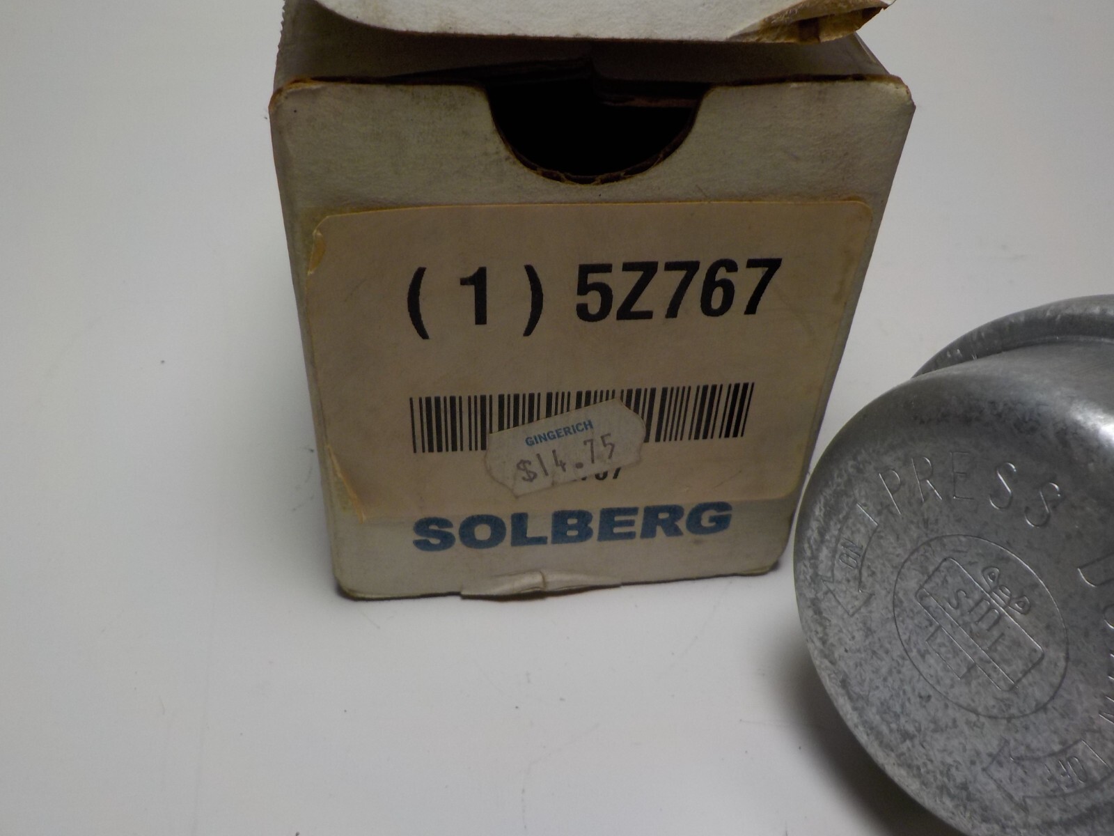 SOLBERG FILTER SILENCER REPLACEMENT GRAINGER 5Z767 #1023