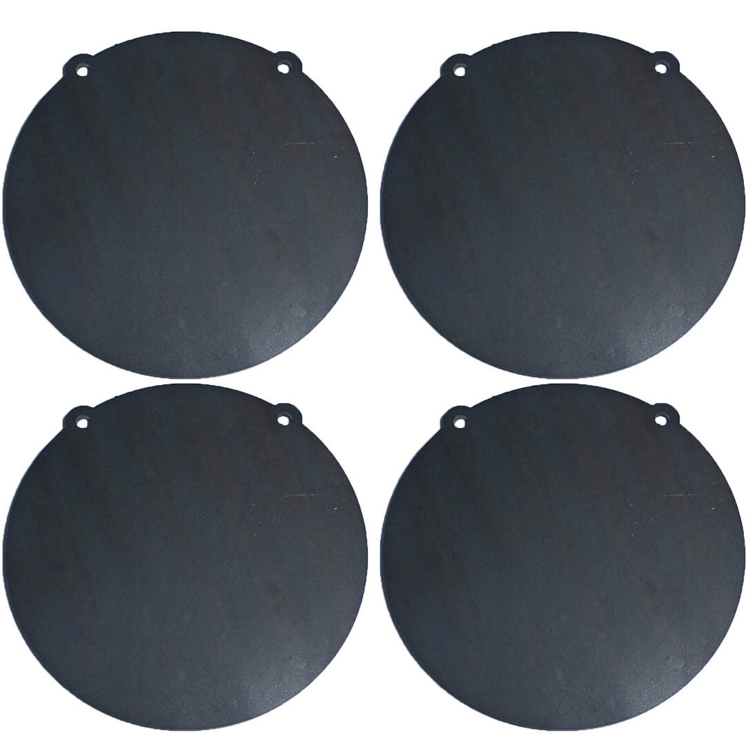 Tactical Scorpion  AR500 Steel Shooting Range Target Lot of 4 12" x 1/4" Gong