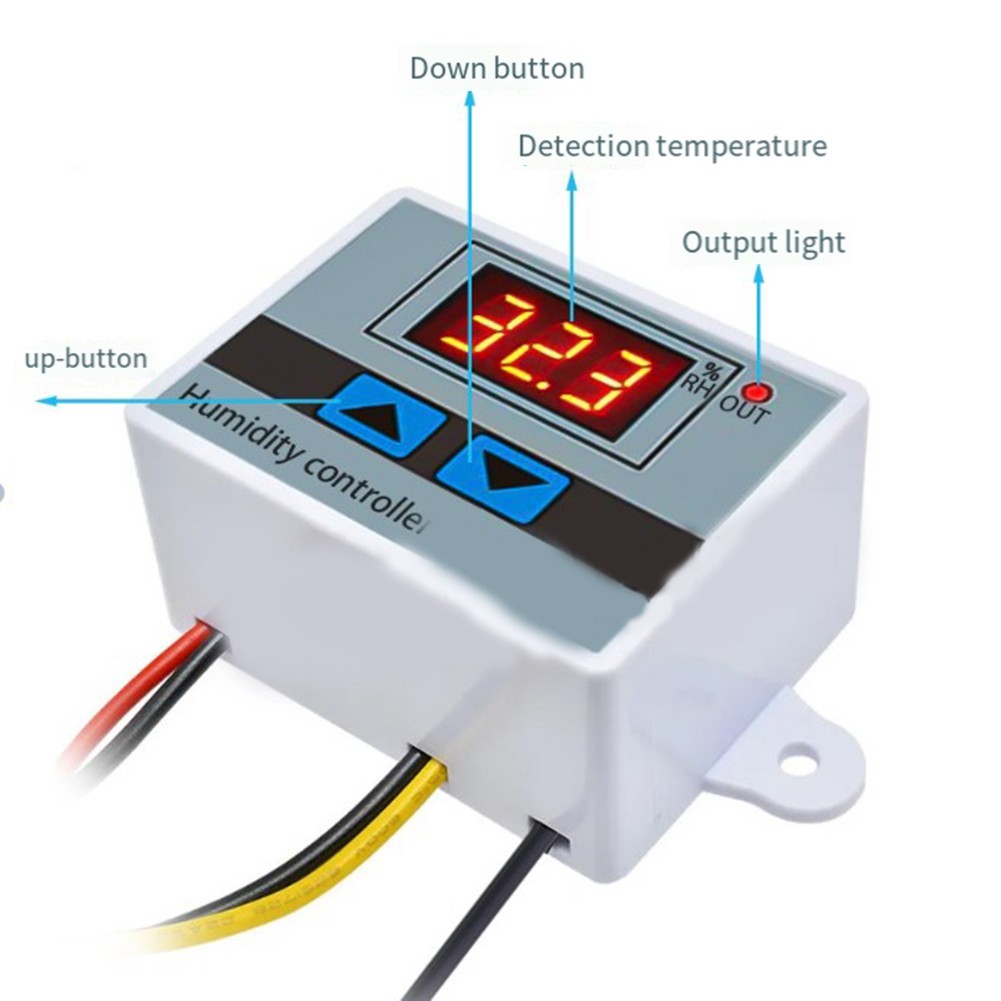 Digital Humidity Controller Easy to Use Panel High Measurement Accuracy