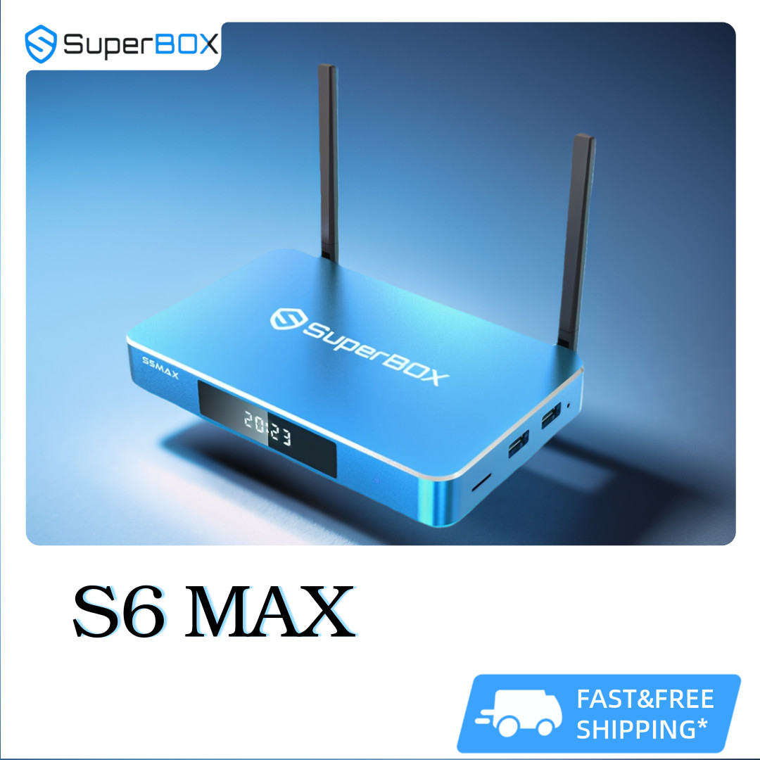 SuperBox S6 Max Ultimate Streaming Device Authorized Distributor Fast Shipping⚡️