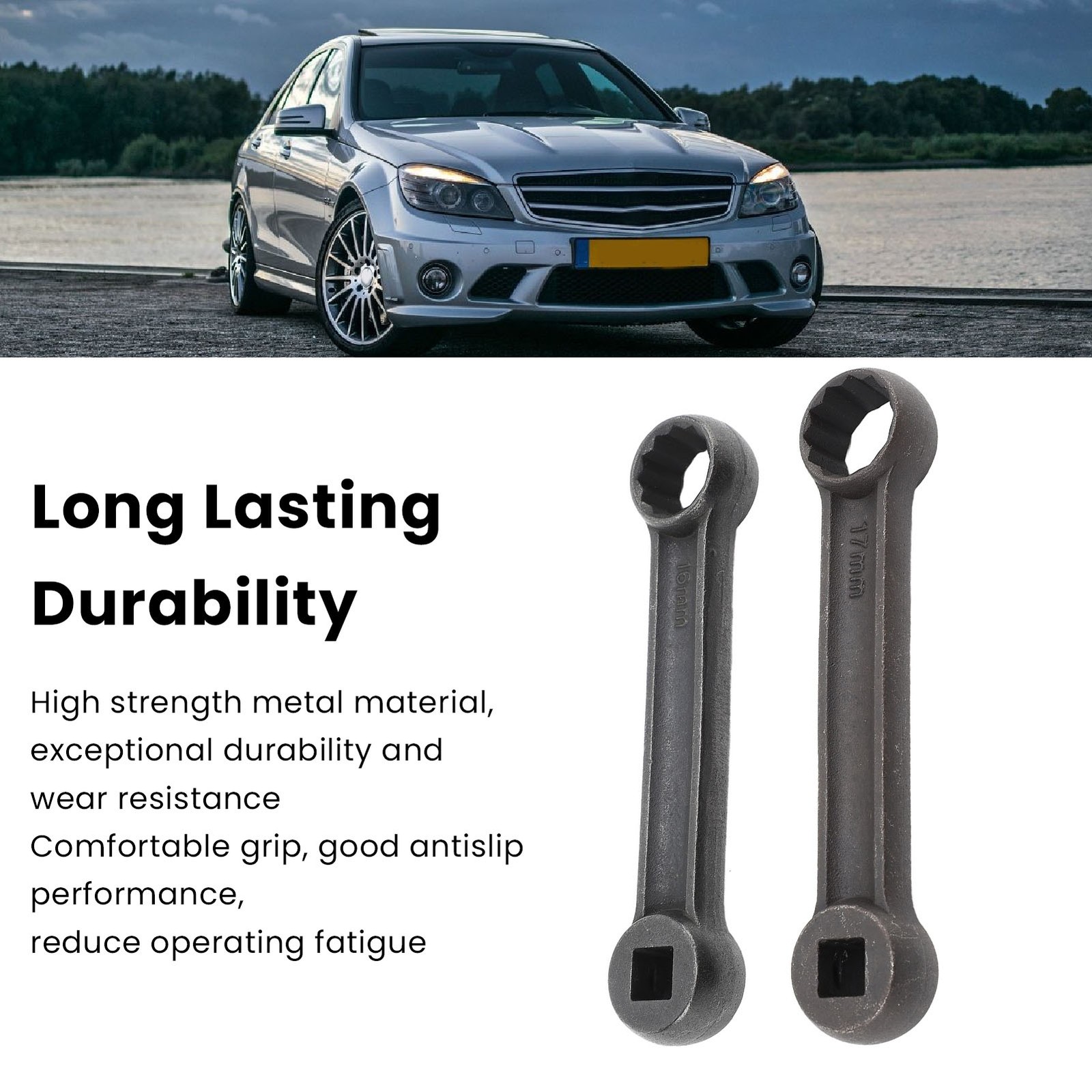 Engine Mount Socket Wrench Engine Mount Bolts Wrench 16MM 17MM For S-Class WECU