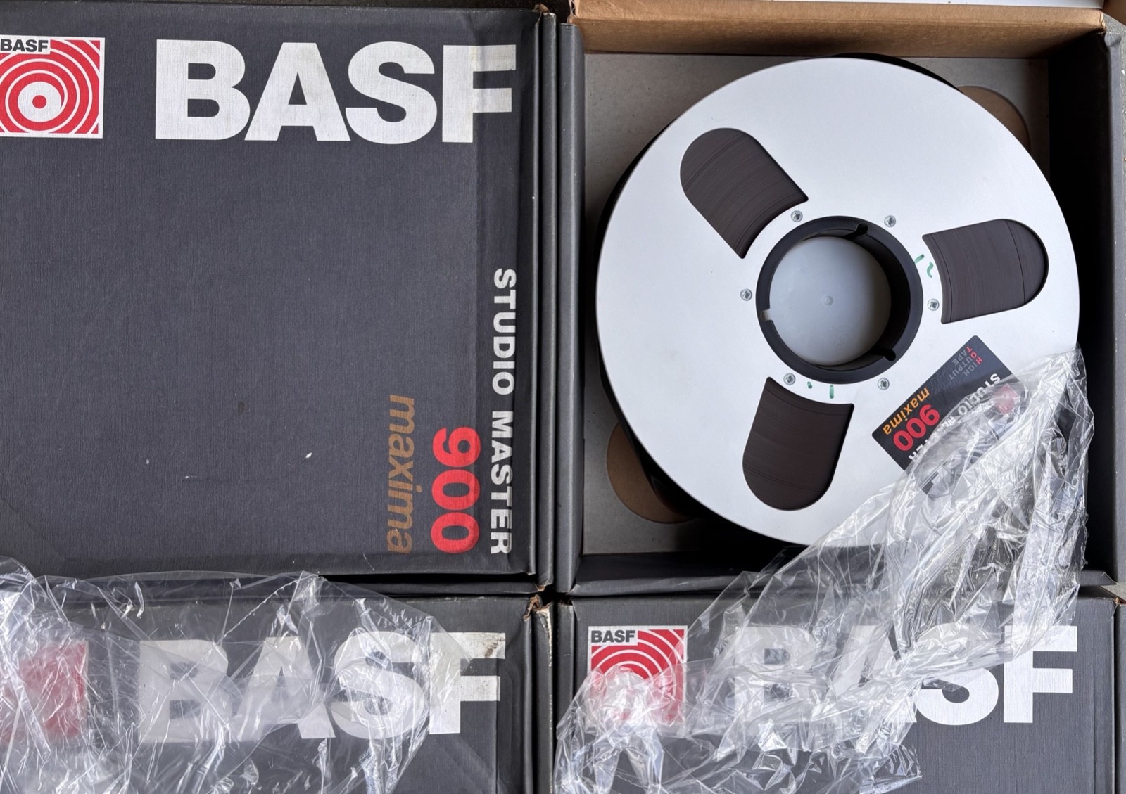BASF - 900 STUDIO MASTER 2" REEL TO REEL TAPE (used, not tested)