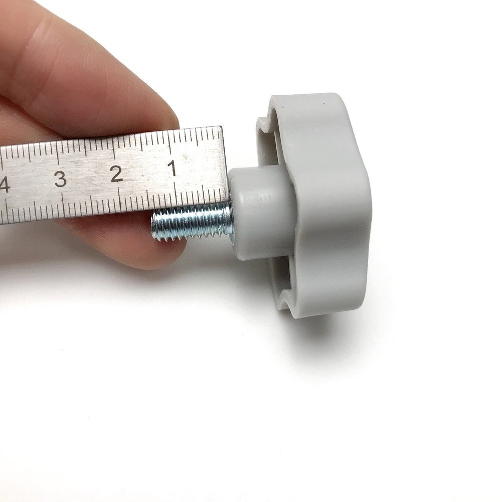Plastic M8 Thread 15mm Knob Fastener for Cable Crossover and Lat Machine