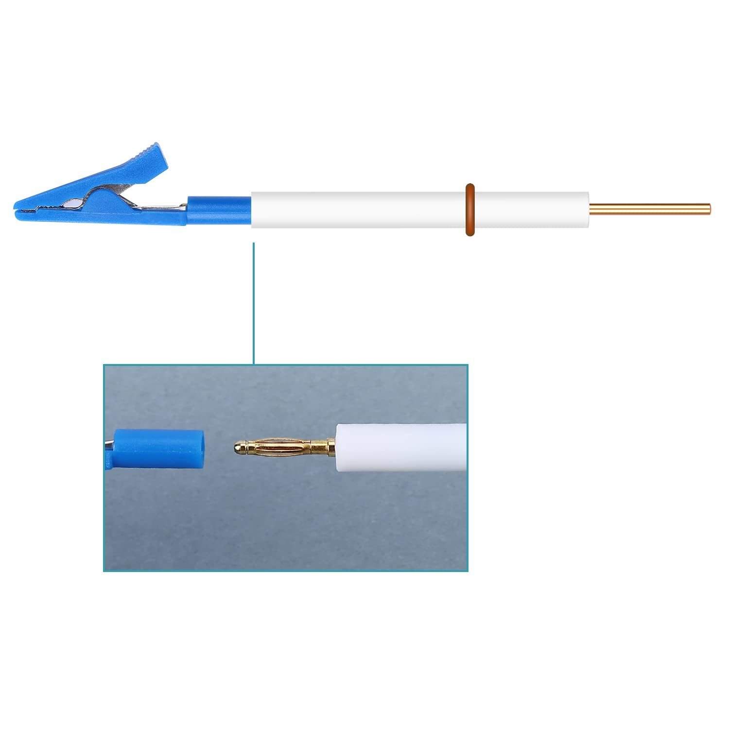 Electrode Holder Multi-Purpose Electrode Clip with Plastic Protective Sleeve ...