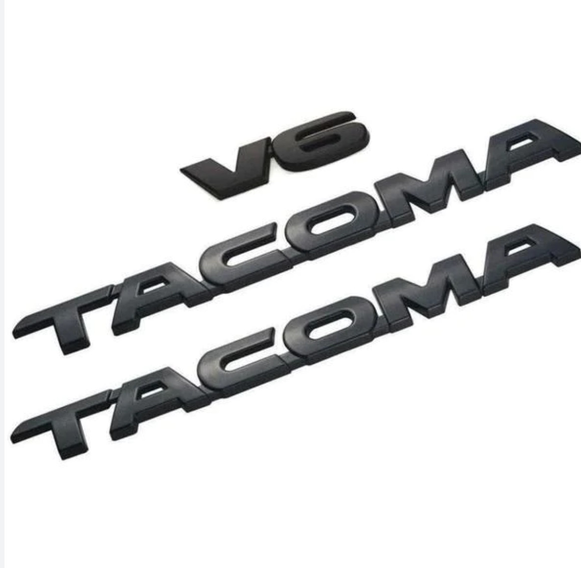 2016-2023 Tacoma BLACKOUT DOOR EMBLEM OVERLAY KIT V6 TRD OFF ROAD