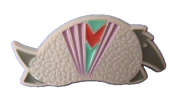 Hallmark PIN Vintage ARMADILLO Animal Brooch