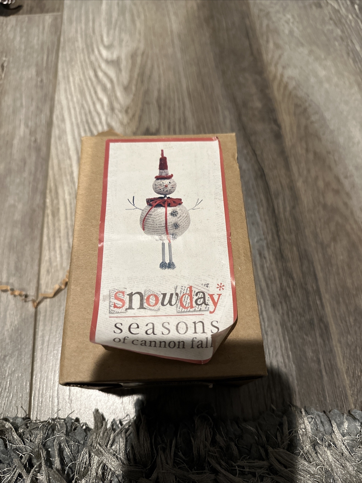 Season of Cannon Falls Snowman Snowday